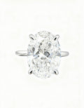The Oval Classic Solitaire Engagement Ring - 2.00ct
