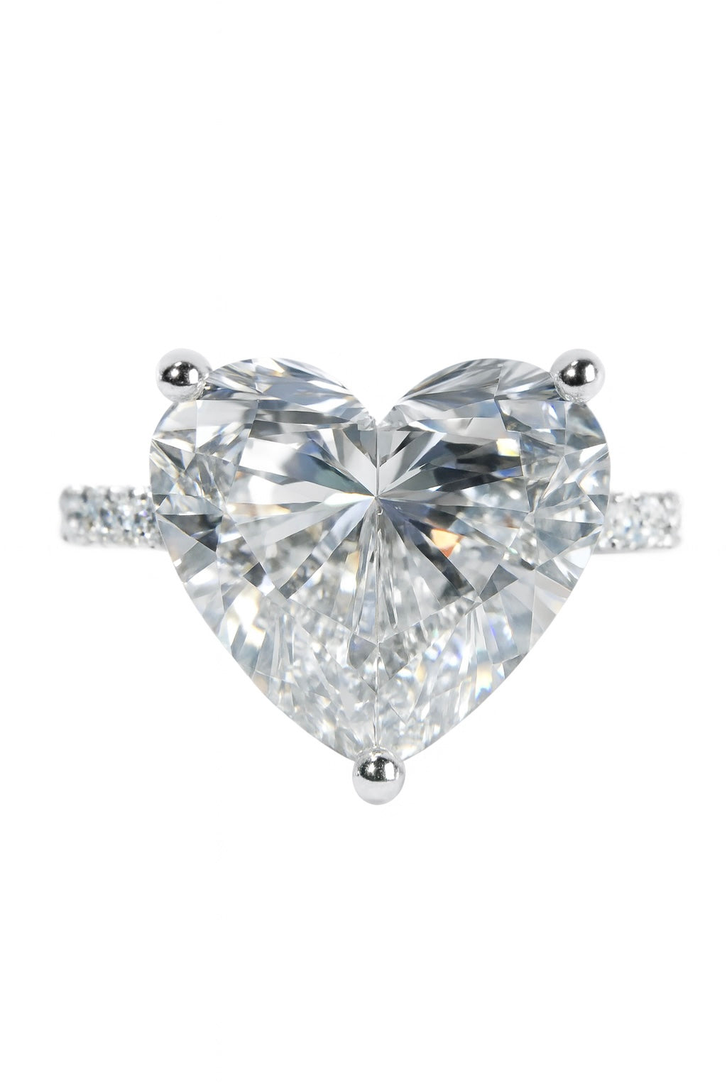 The Heart Solitaire Engagement Ring - 2.25ct
