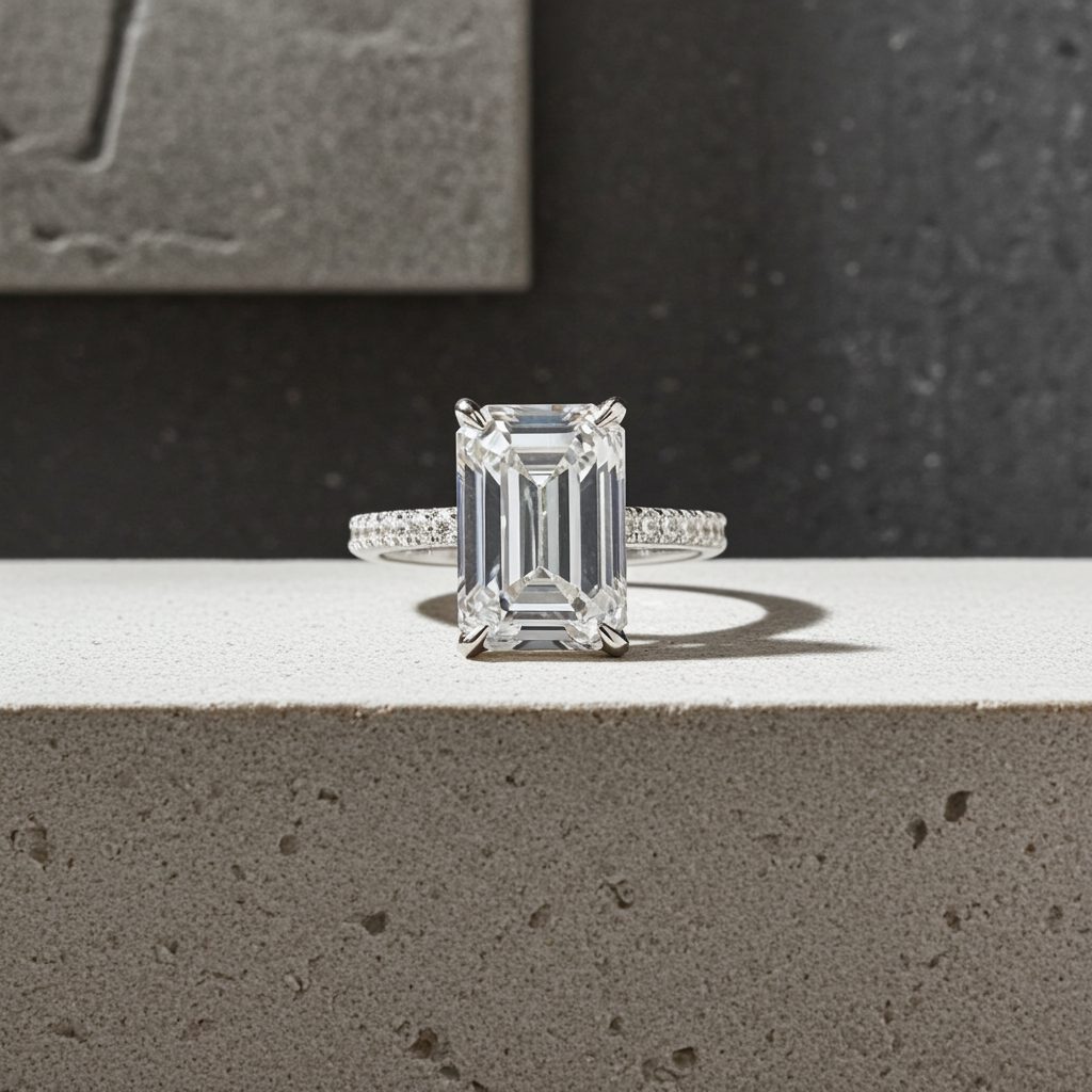 The Emerald Solitaire Engagement Ring - 2.20ct
