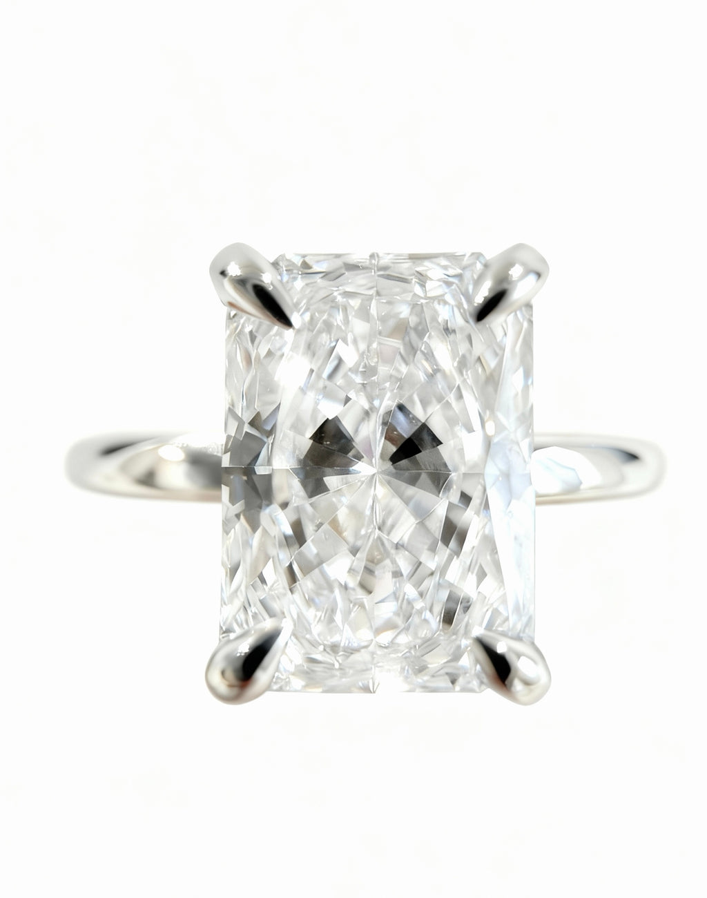The Radiant Hidden Halo Engagement Ring - 1.60ct