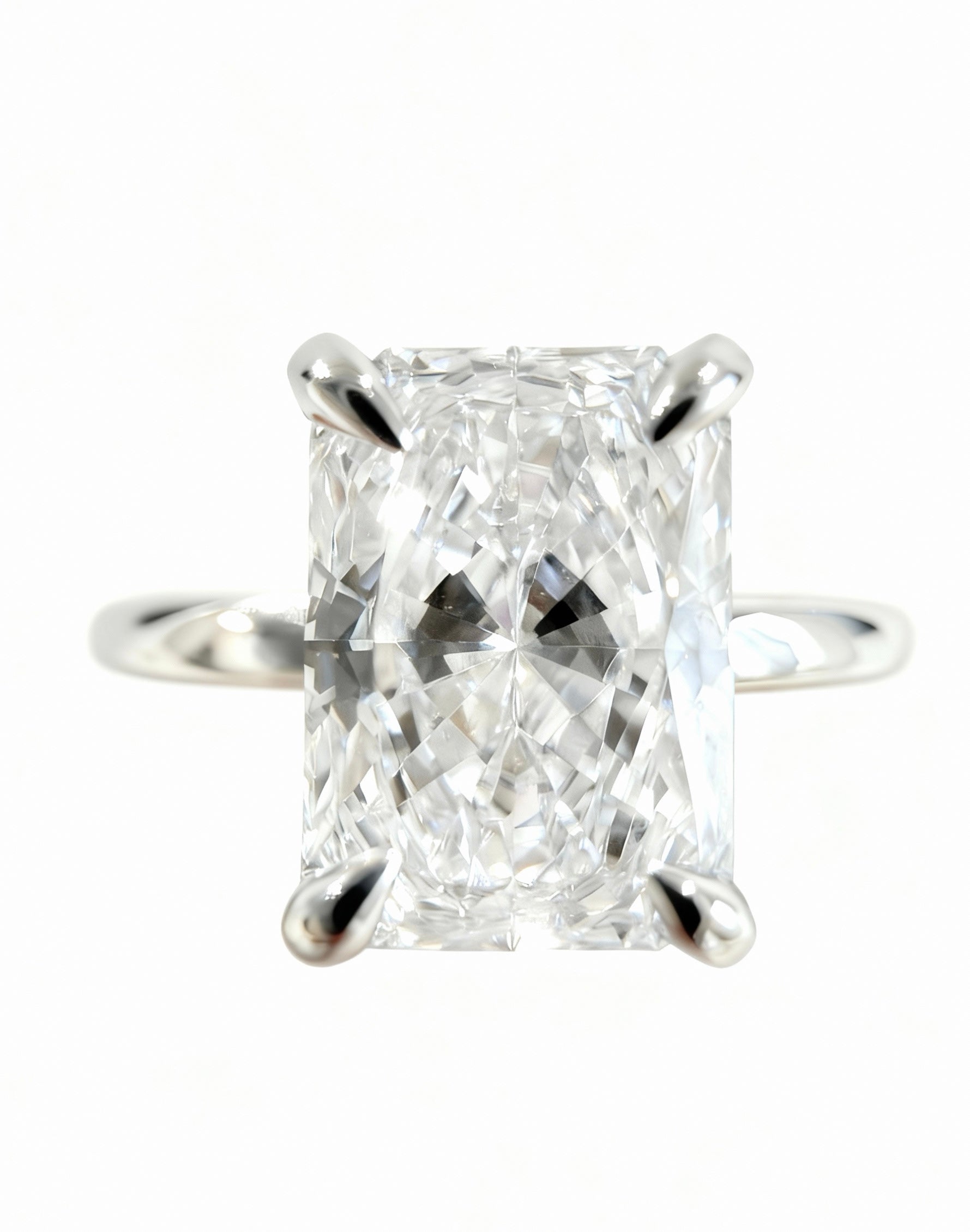 The Radiant Hidden Halo Engagement Ring - 1.60ct