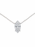 Marquise Solitaire Necklace - 1.50ct