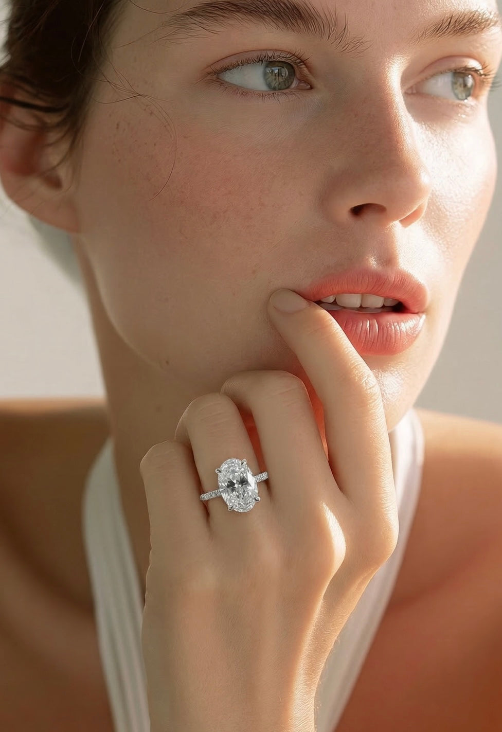 The Oval Solitaire Engagement Ring - 2.80ct