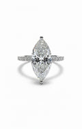 The Marquise Solitaire Engagement Ring - 2.20ct