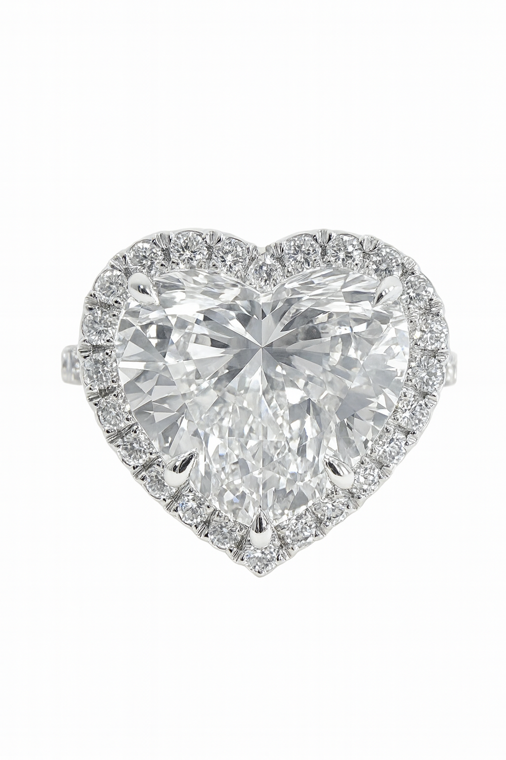 The Heart Halo Engagement Ring - 2.80ct