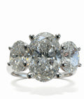 The Triple Oval Engagement Ring - 3.40ct