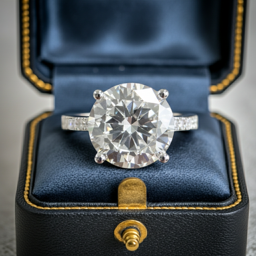 The Round Solitaire Engagement Ring - 2.20ct