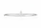 Marquise Diamond Bangle - 1.00ct