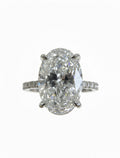 The Oval Solitaire Engagement Ring - 2.80ct