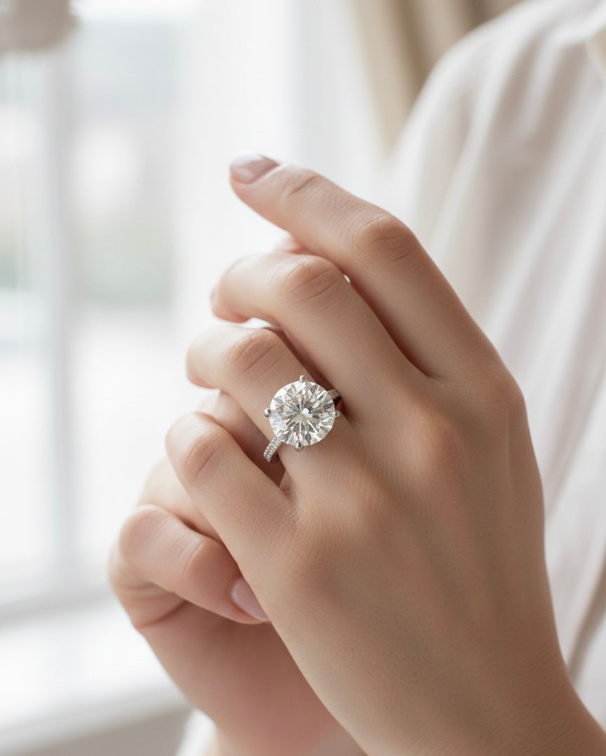 The Round Solitaire Engagement Ring - 2.20ct