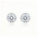 Bezel Round Diamond Earrings - 2.00ct