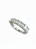Half Eternity Band - Emerald Cut - 1.00ct