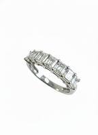 Half Eternity Band - Emerald Cut - 1.00ct