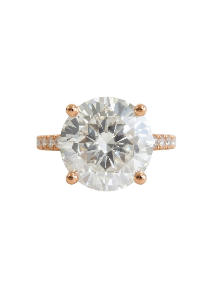 The Round Solitaire Engagement Ring - 2.20ct