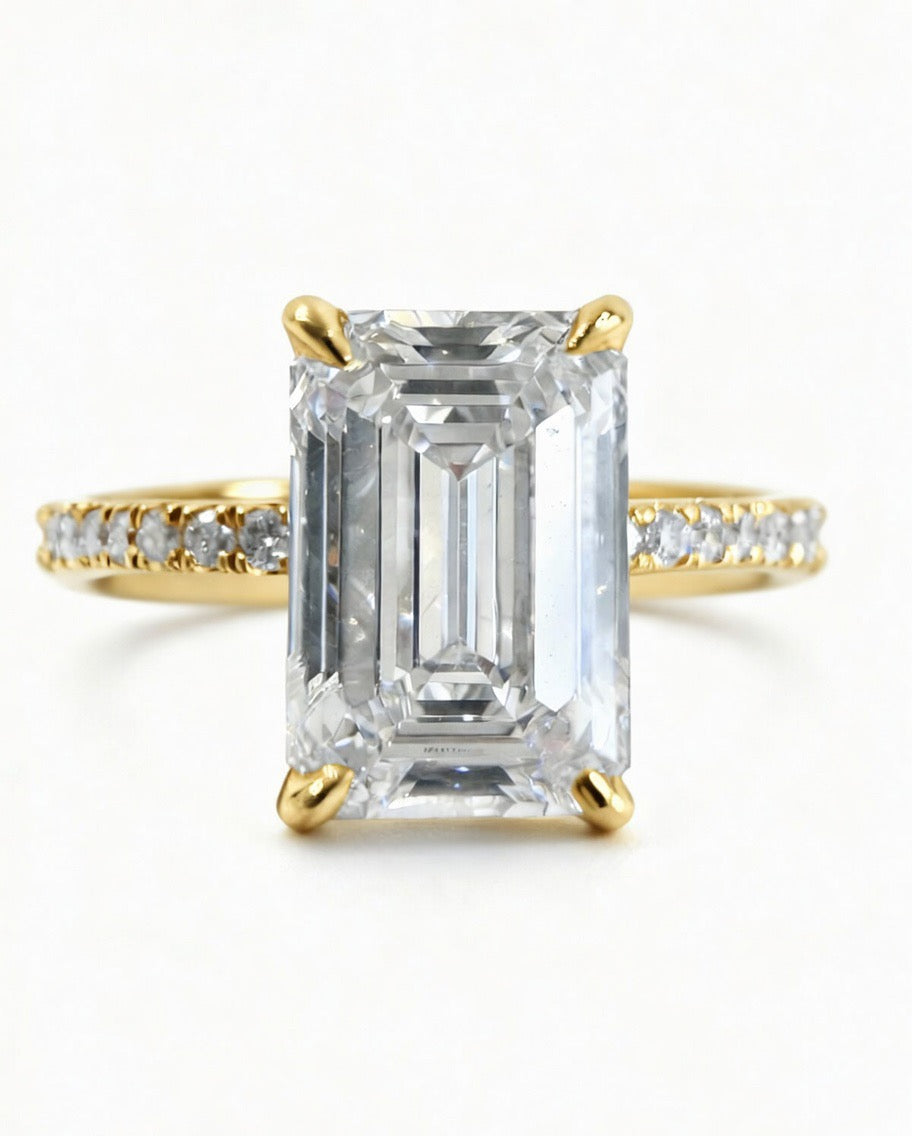 The Emerald Solitaire Engagement Ring - 2.20ct