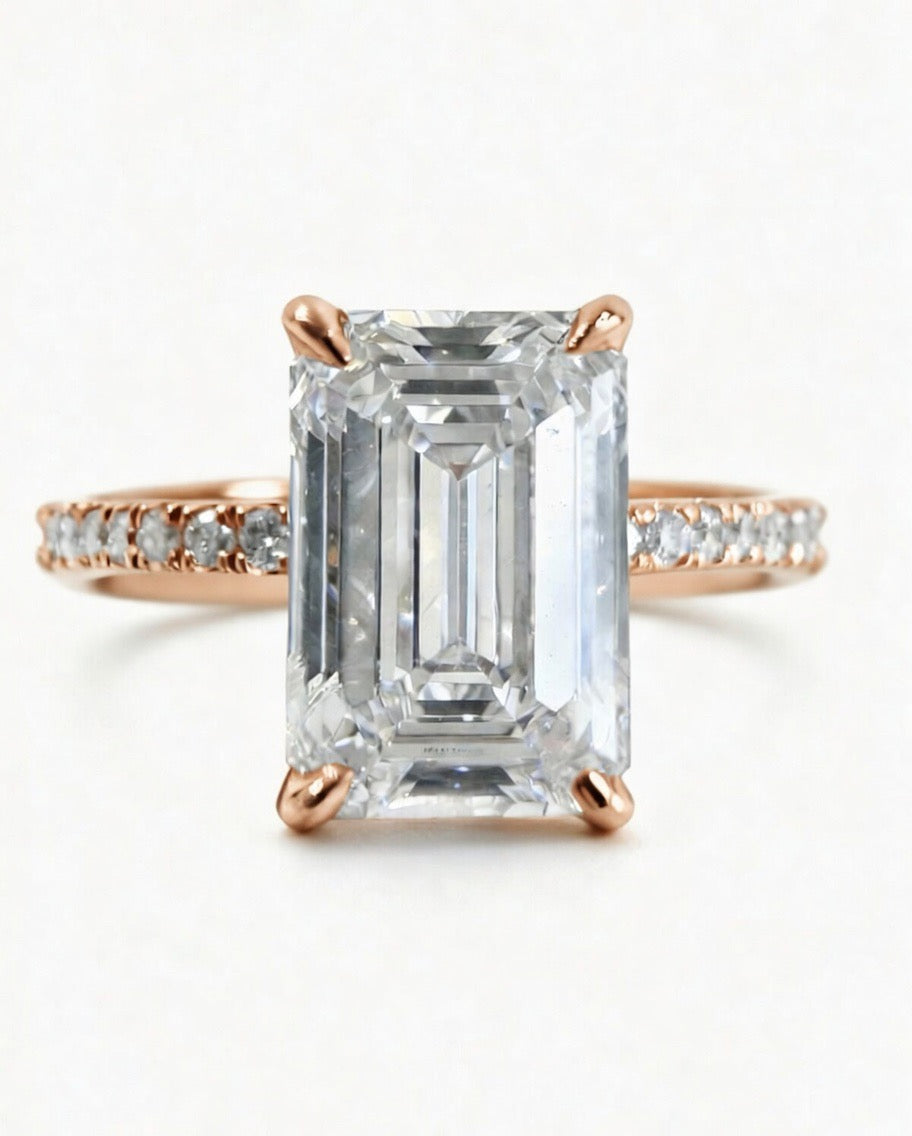 The Emerald Solitaire Engagement Ring - 2.20ct